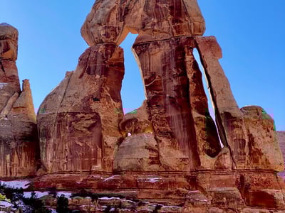 View of Druid Arch Trail